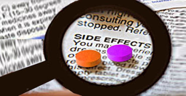 Rx prescription drug side-effects